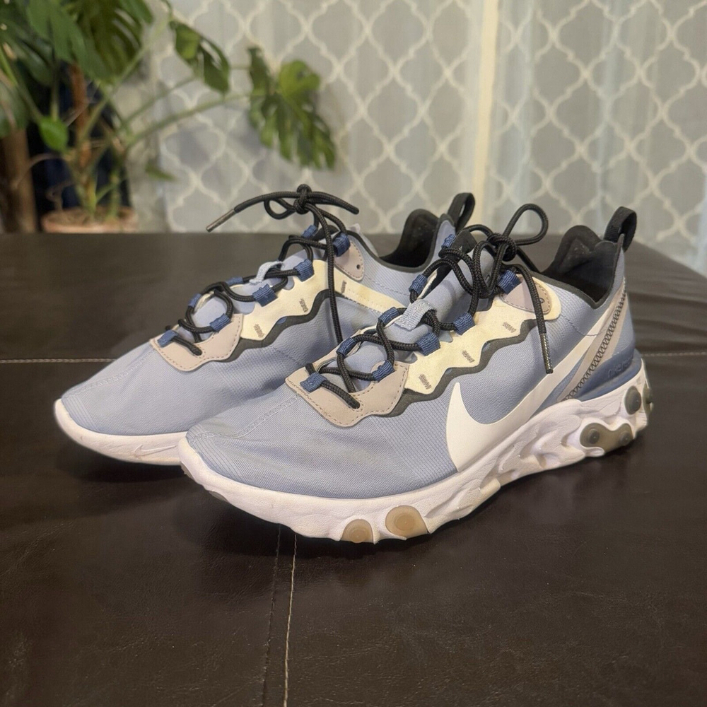 Size 8.5- Nike React Element 55 Indigo Fog